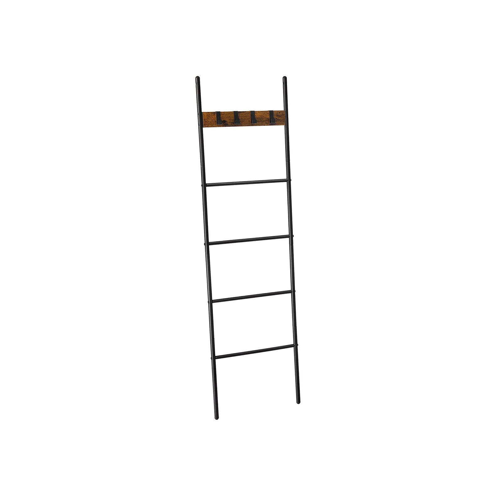 HANDTUCHLEITER HANDTUCHREGAL - Braun, Holzwerkstoff (160/2/44cm) - Hansiro