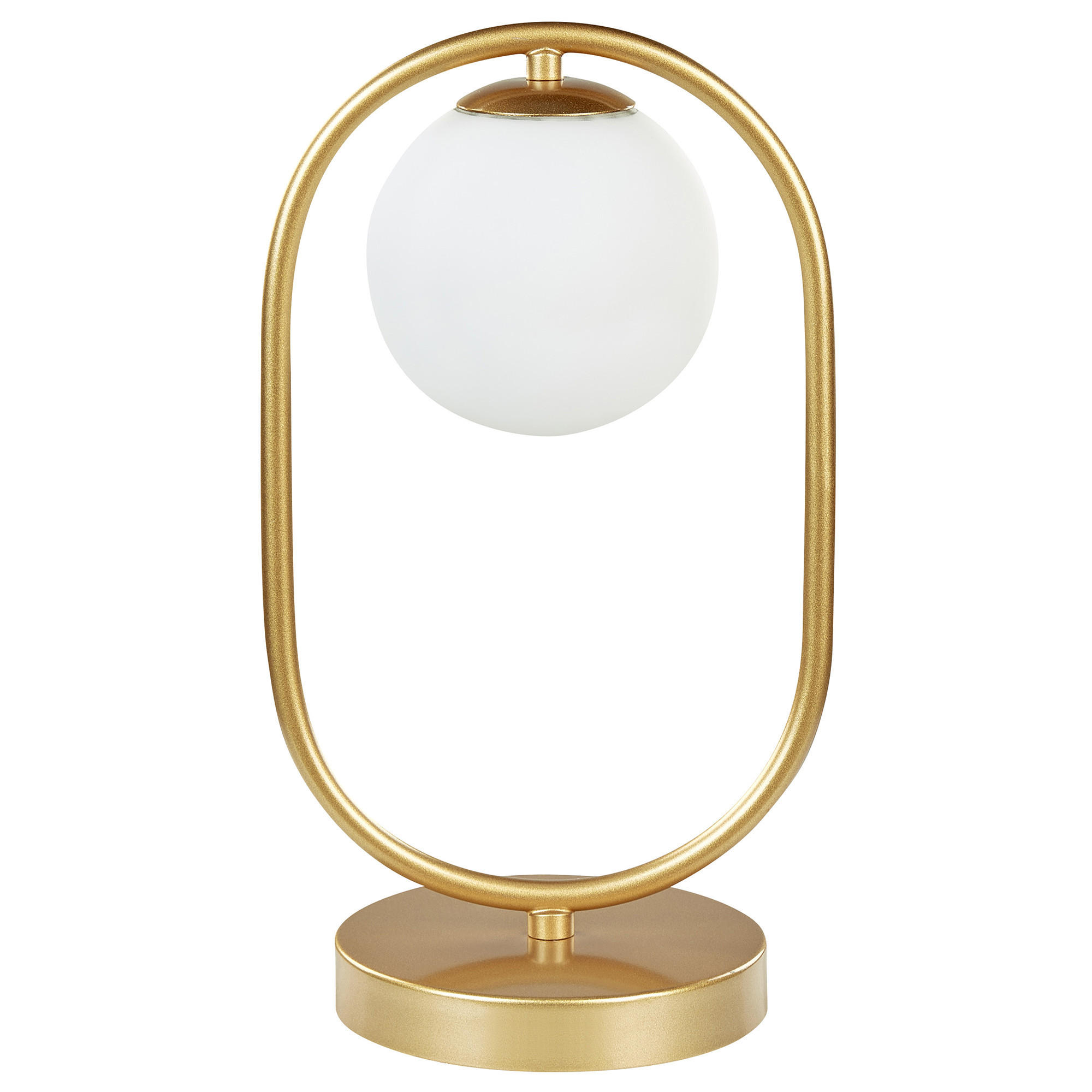 TISCHLAMPE Yankee 14/14/35 cm - Goldfarben, Metall (14/14/35cm) - Beliani