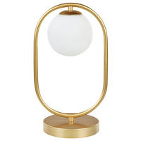 TISCHLAMPE Yankee 14/14/35 cm - Goldfarben, Metall (14/14/35cm) - Beliani
