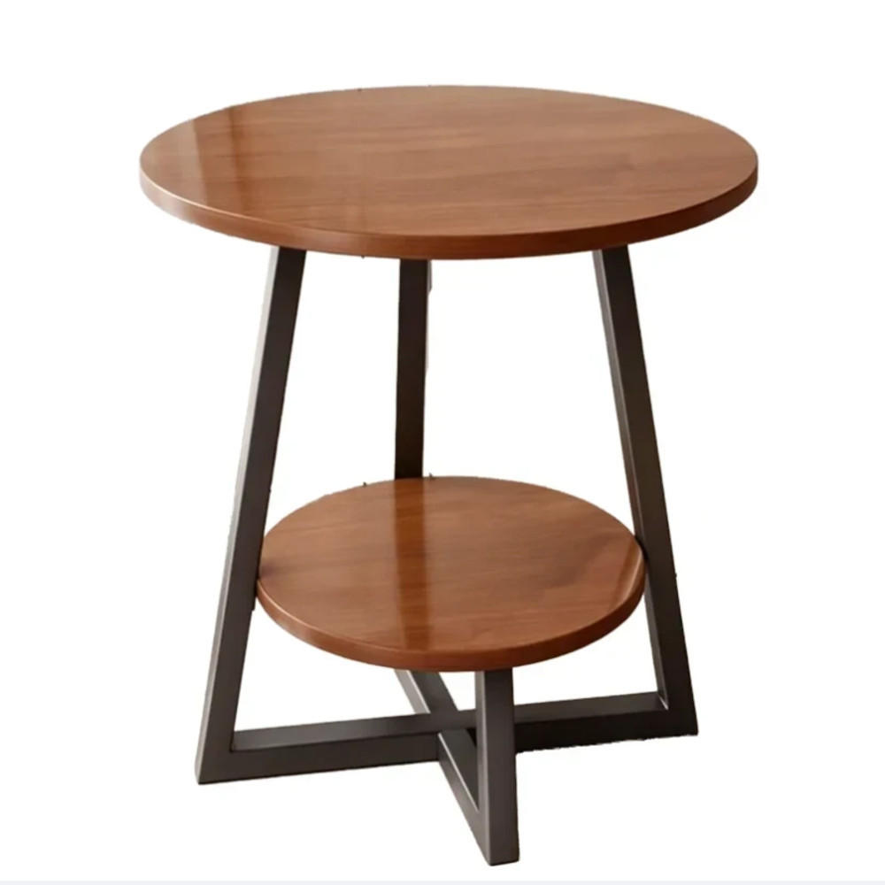 GARTENBEISTELLTISCH , 40 × 55 cm - Braun, Metall (40/40/55cm) - Authentics
