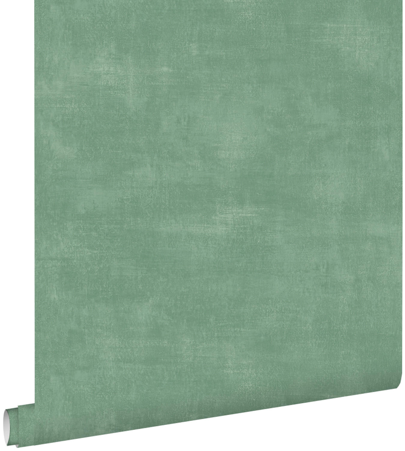 TAPETE Betonoptik 53 cm x 10.05 m - Grün, Papier (53/1000cm) - ESTAhome