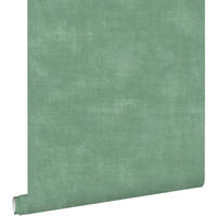 TAPETE Betonoptik 53 cm x 10.05 m - Grün, Papier (53/1000cm) - ESTAhome