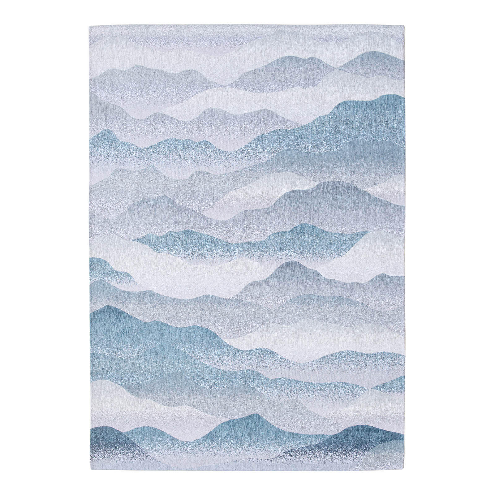 TEPPICH In-/Outdoor Flachgewebe CHILLY Blau 240 x 340 cm - Blau, Textil (240/340cm) - Novatrend