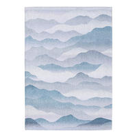 TEPPICH In-/Outdoor Flachgewebe CHILLY Blau 240 x 340 cm - Blau, Textil (240/340cm) - Novatrend