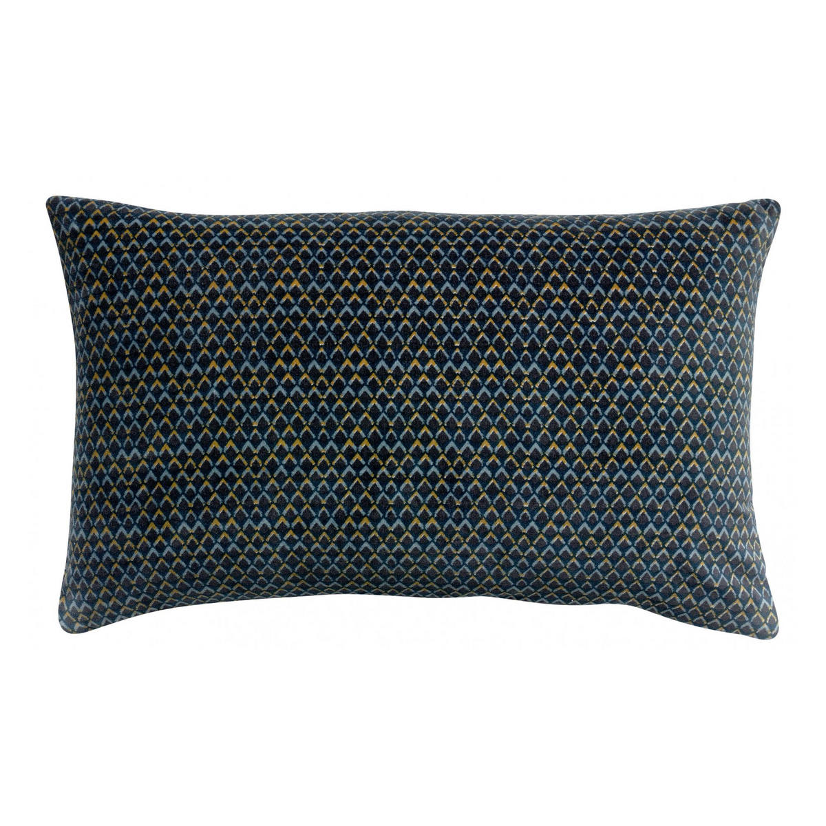 KISSEN Vera tintenblau 40 x 65 cm - Dunkelblau, Textil (40/65cm) - Vivaraise