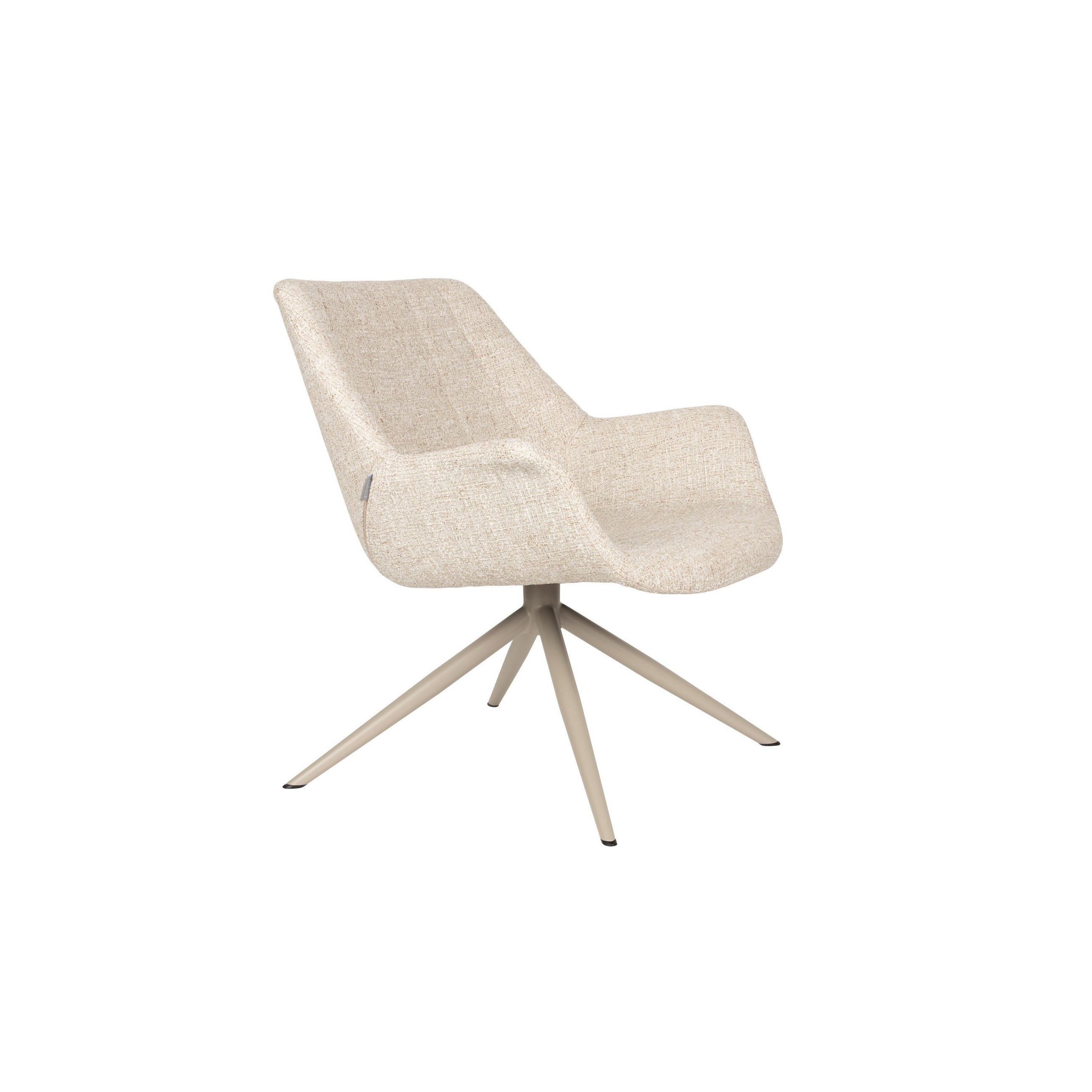 SESSEL Doulton Beige - Beige, Kunststoff (84.5/78.5/80.5cm) - Zuiver