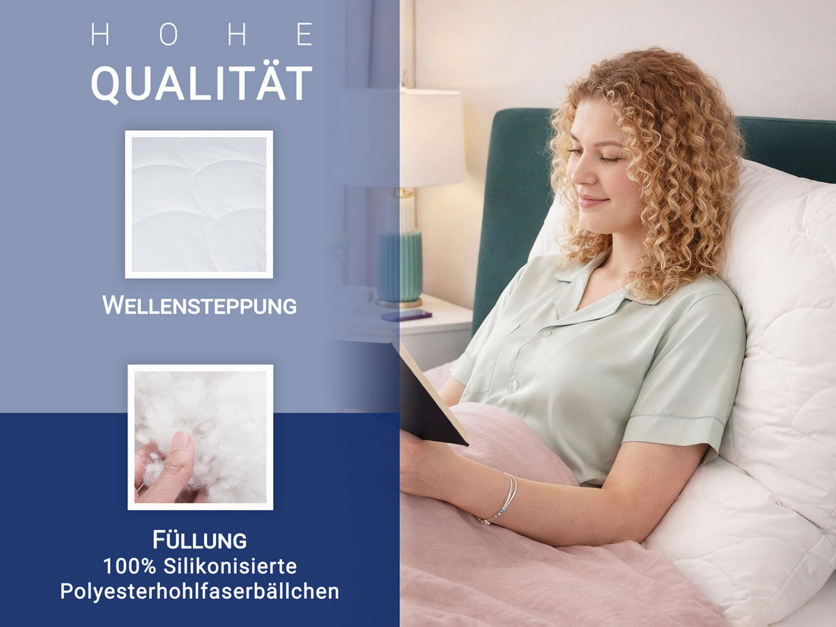 KISSEN, 80x80 cm, 100% Baumwolle - Weiß, Textil (80/80cm) - Zollner