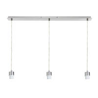 PENDELLEUCHTE MORE 80 Deckenbasis für Chrom 45 W - Chromfarben, Metall (80/8/24cm) - Rendl