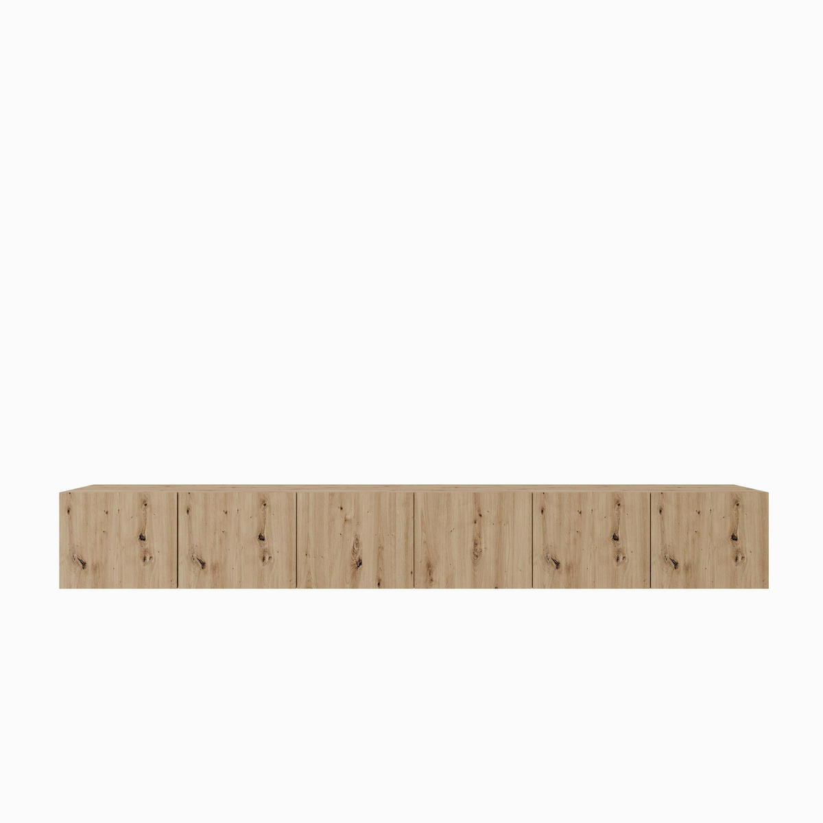 TV-SCHRANK Leo 300 cm, sechstürig, artisan - Eiche Artisan, Kunststoff (300/41/40cm) - Margaret Hadas24