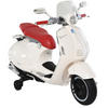 ELEKTRO KINDERMOTORRAD, Rot/Weiß, PP+ Stahl - Weiß, Kunststoff (108/49/75cm) - HOMCOM