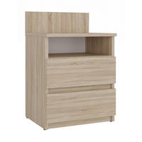 NOČNÍ STOLEK Sonoma 40/59/32 - Sonoma dub, kompozitní dřevo (40/59/32cm) - RAUMHIRSCH FURNITURE