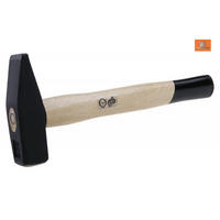 HAMMER, Schlosserhammer mit Holzstiel 800 g. DIN 1041 - Multicolor, Metall (30/10/5cm) - TRIZERATOP