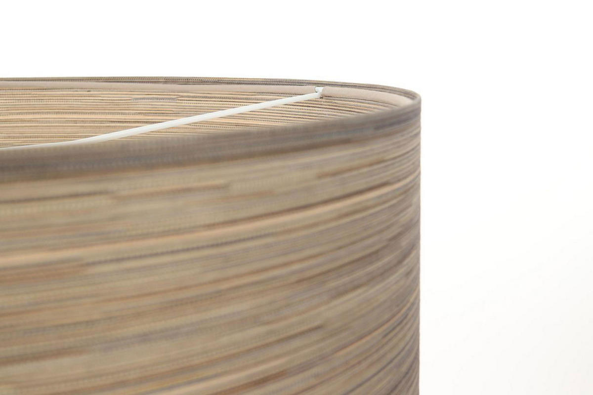 HÄNGELEUCHTE Grau 50/25 cm - Beige/Grau, Kunststoff (50/0.6/25cm) - ONZENO