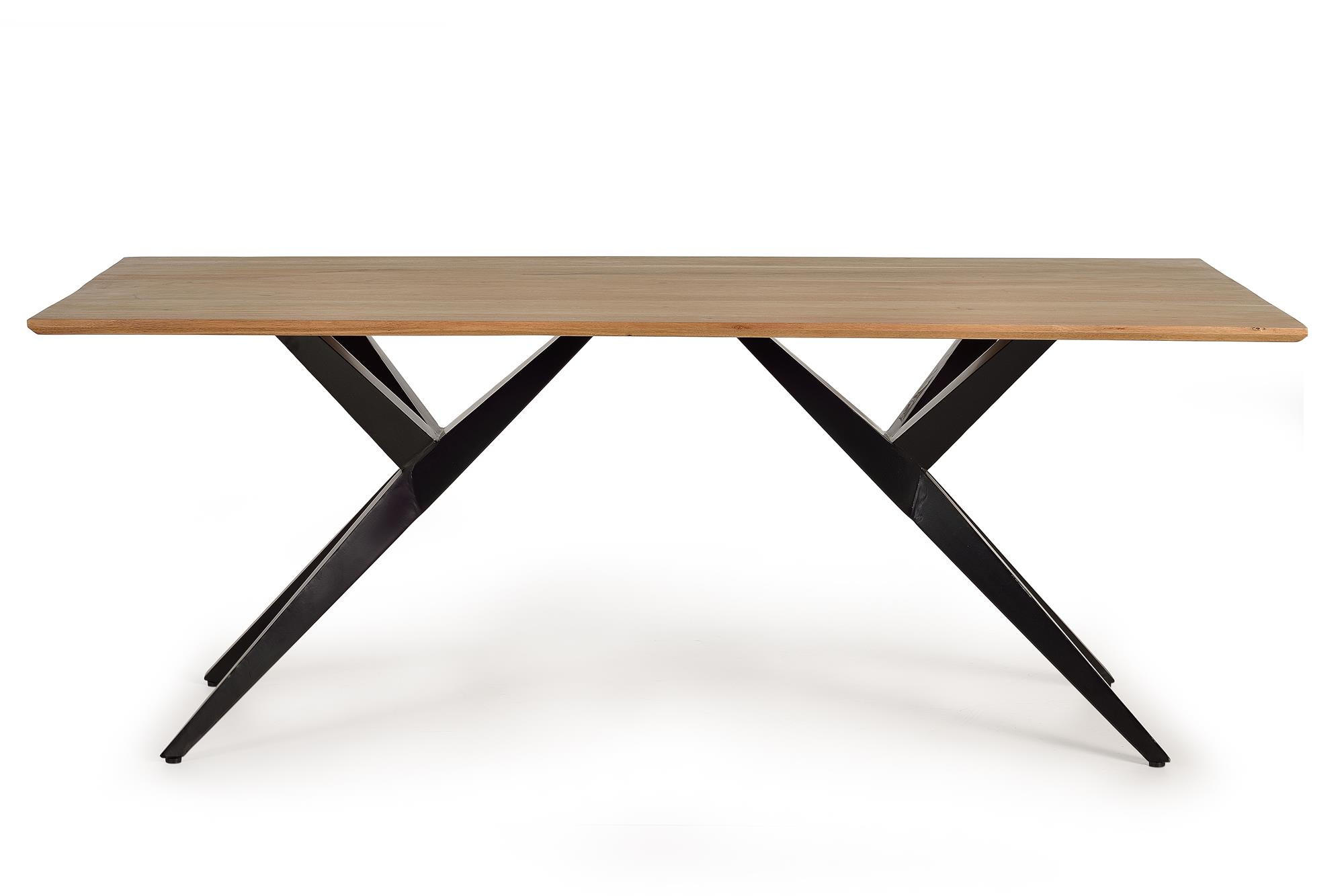 Giner y Colomer Esstisch Braun 100x76x200 cm