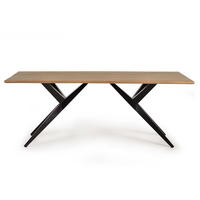 ESSTISCH aus Akazienholz - Braun, Holz (200/100/76cm) - Giner y Colomer