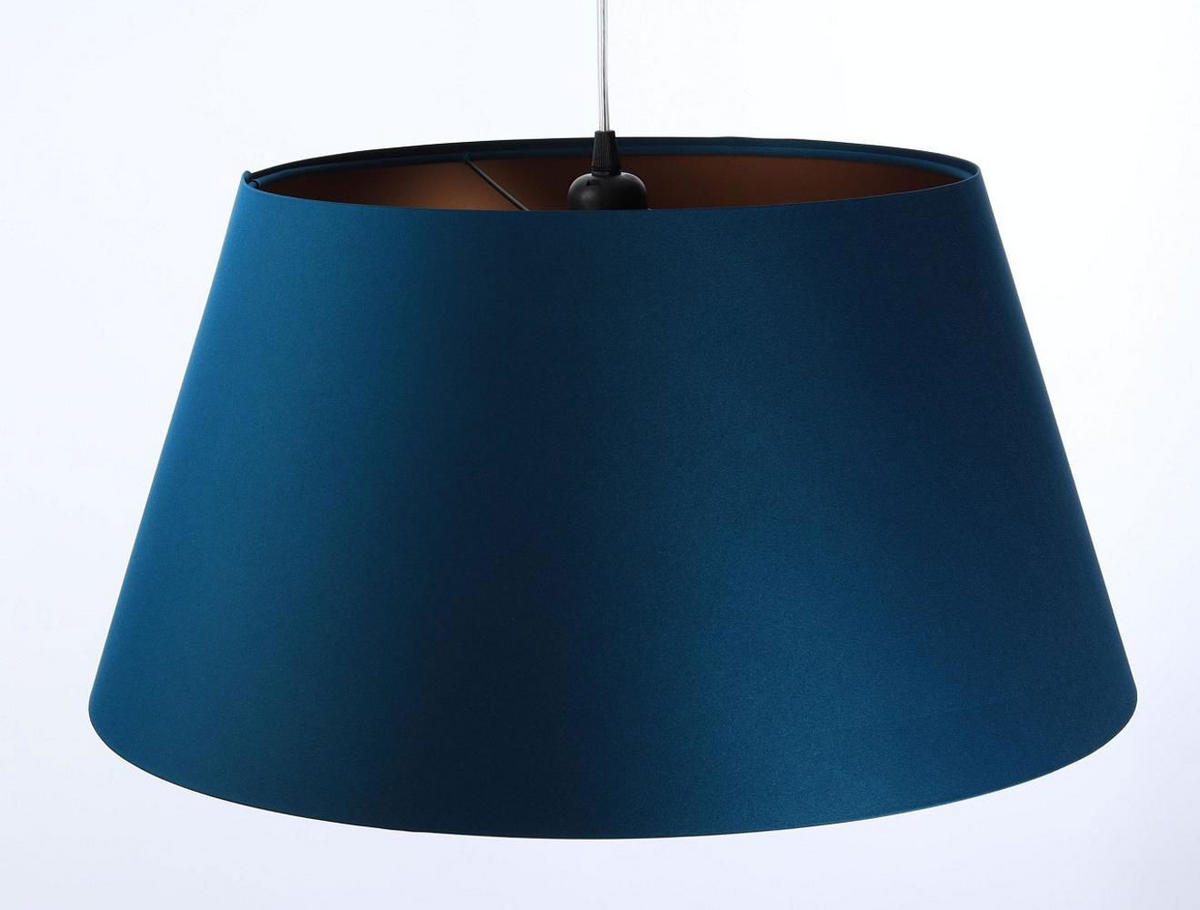 HÄNGELEUCHTE Blau 50/27 cm - Blau, Kunststoff (50/1.3/27cm) - ONZENO