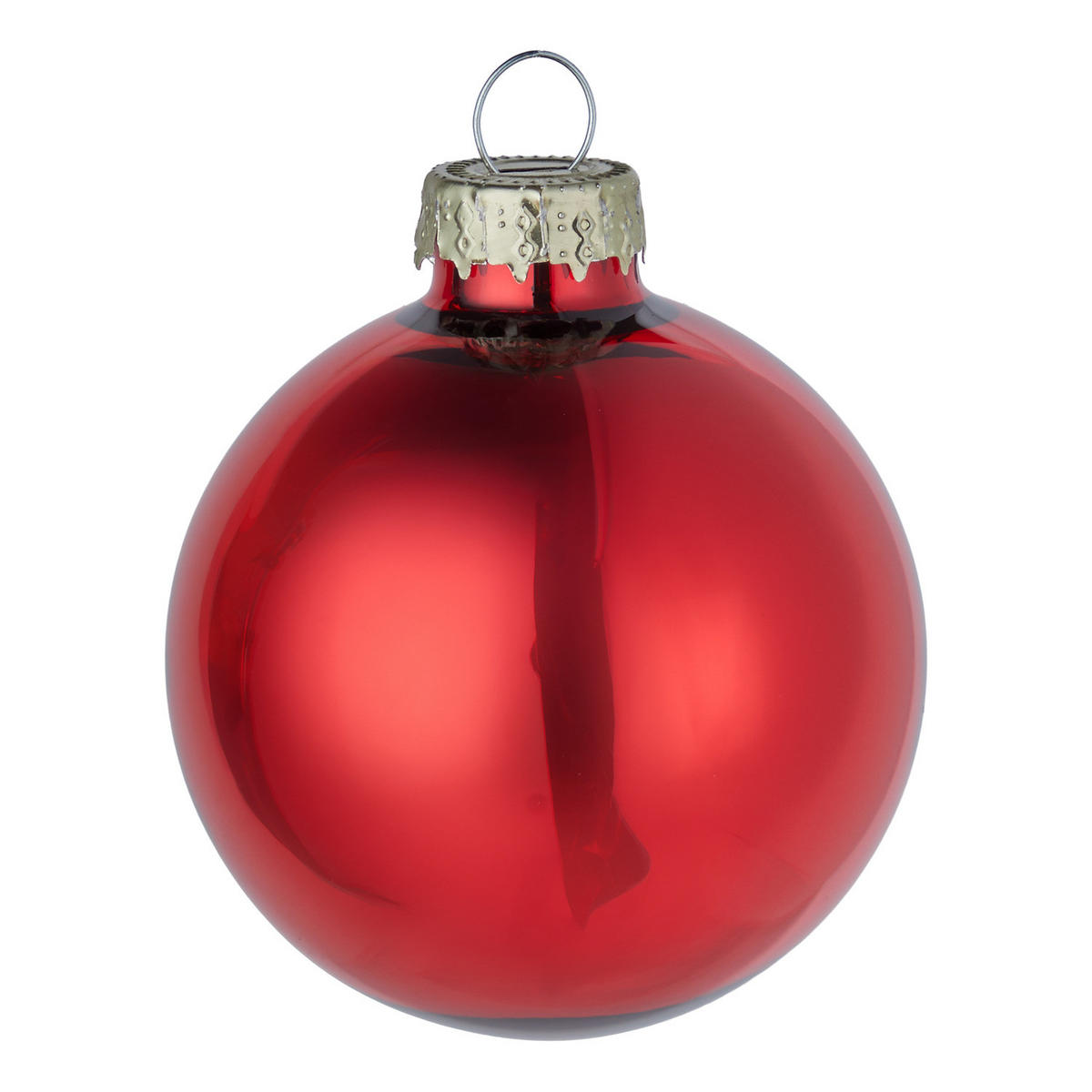 CHRISTBAUMKUGEL (12er-Set) Hang On Kugel Ø6cm - Rot, Glas (6/6/6cm) - Butlers