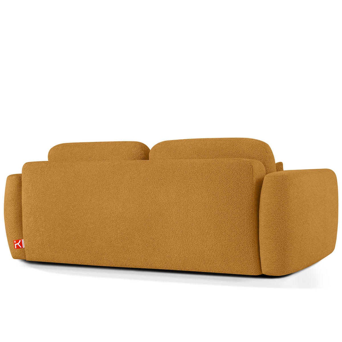 SOFA 3 ELOSA - Honig, Holz/Textil (245/85/115cm) - KONSIMO®