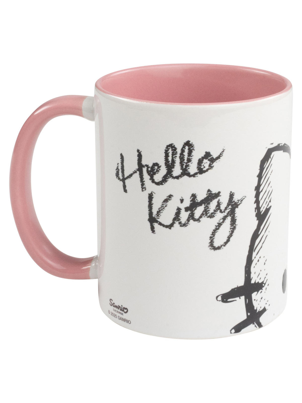 KAFFEEBECHER Hello Kitty Rosa/Weiß 320ml - Multicolor, Keramik (0.32L) - Hello Kitty