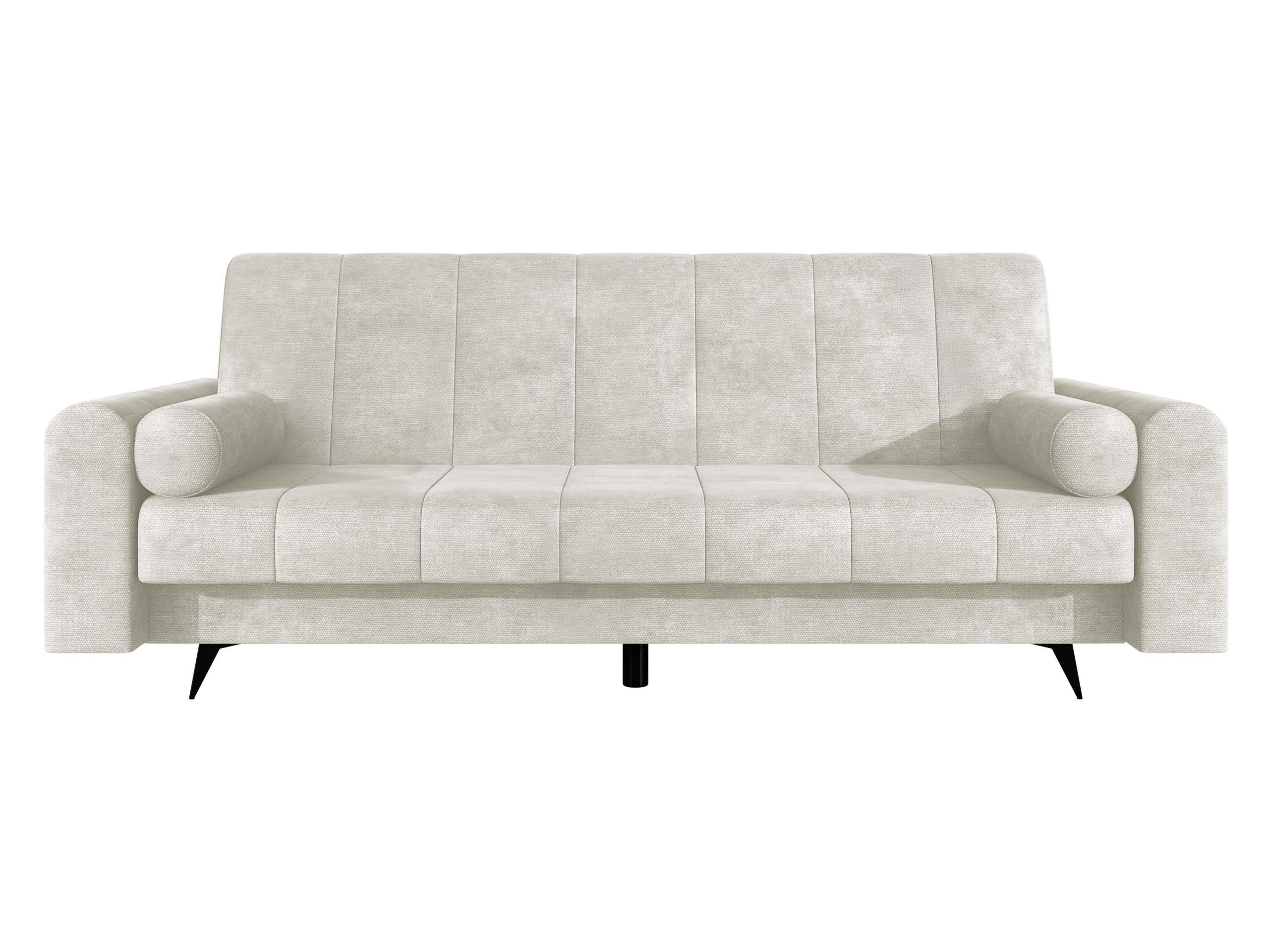 SCHLAFSOFA Zuri - Ecru/Schwarz, Holz/Textil (240/93/91cm) - MIRJAN24