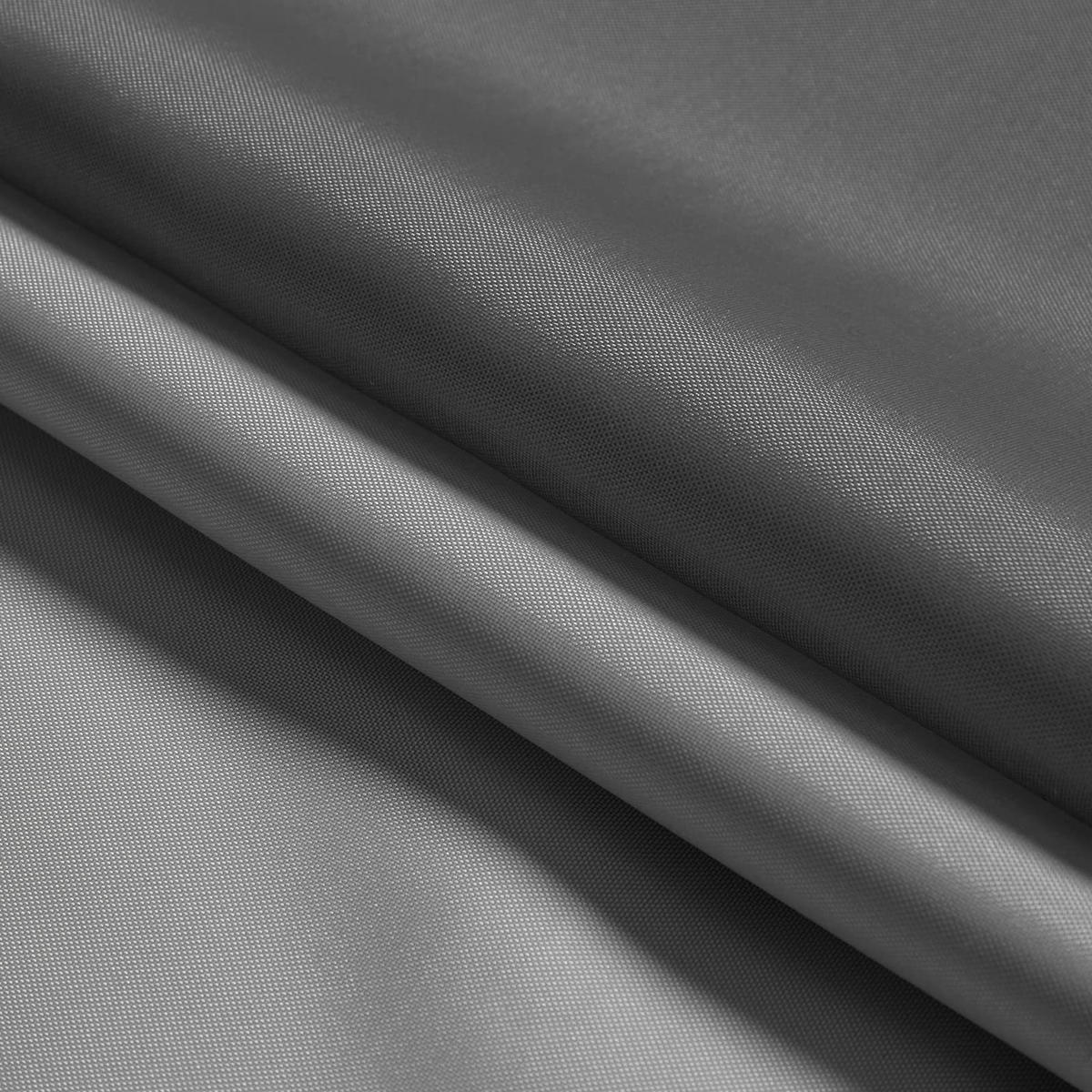 DUSCHVORHANG Schwarz Polyester 120 x 200 cm wasserdicht schimmelresistent schlicht Badezimmer - Schwarz, Textil (120/200cm) - MCBOSON