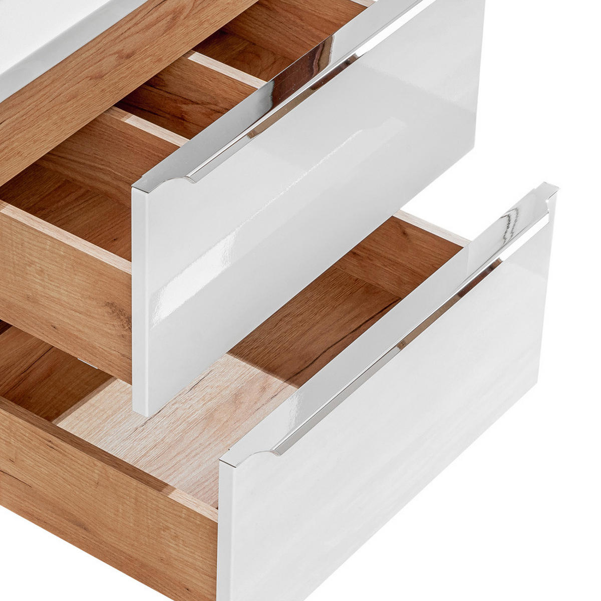 WASCHTISCH Toskana-56 - Weiß, Holzwerkstoff (141/75/46cm) - Lomado