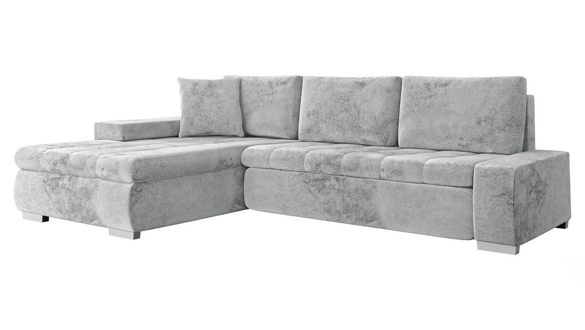 ECKSOFA Orkan Mini Premium - Grau, Holz/Textil (265/185cm) - MIRJAN24