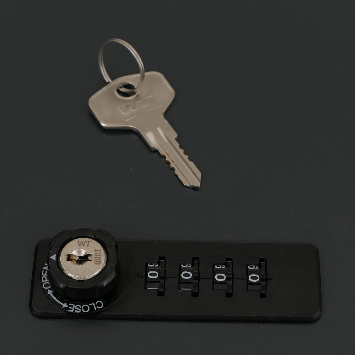 MÜLLTONNENBOX 4er mit Deckel HxBxT 122x250x84cm Anthrazit Holzoptik dunkel - Anthrazit, Metall (250/122/84cm) - PROREGAL