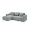 ECKSOFA Gaston Mit Schlaffunktion - Dunkelgrau, Holzwerkstoff/Textil (304/190cm) - Fun Möbel