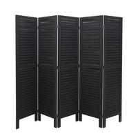 PARAVENT Anthrazit - Anthrazit, Holz (200/170/2cm) - MCW
