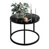 COUCHTISCH CIRI Hochglanz - Schwarz, Holzwerkstoff (60/60/42cm) - Lookway
