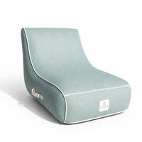 LOUNGESESSEL RIVIERA Grün - Mintgrün/Grün, Kunststoff/Textil (75/75/75cm) - Coco Lounge