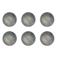 TELLER Zen Ø22cm - 6er-Set - Naturfarben - Grau, Keramik (22cm) - Björn