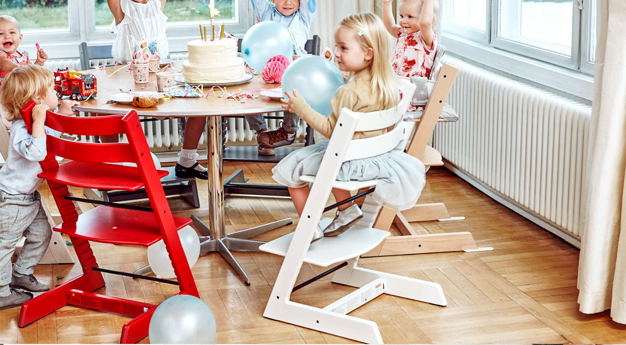 Stokke Hochstühle Kindergeburtstag