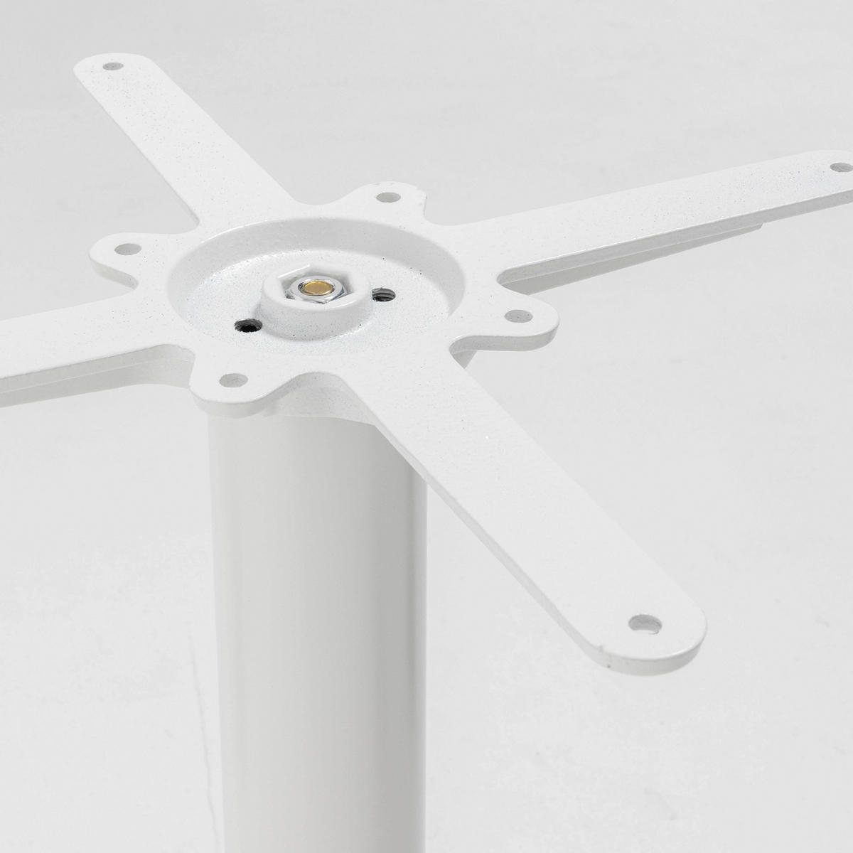 ESSTISCH, Schwarz - Schwarz, Metall (60/60/72cm) - Oviala