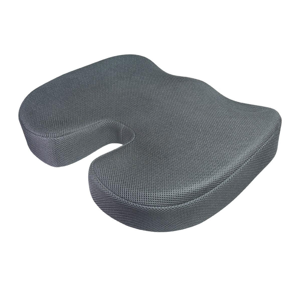 STEISSBEINKISSEN, ERGONOMISCH U-FÖRMIG - Schwarz, Textil (35/7/45cm) - INPHYSIO