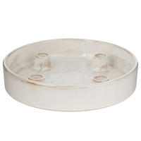 KERZENHALTER Advent - Weiß, Keramik (5cm) - Butlers