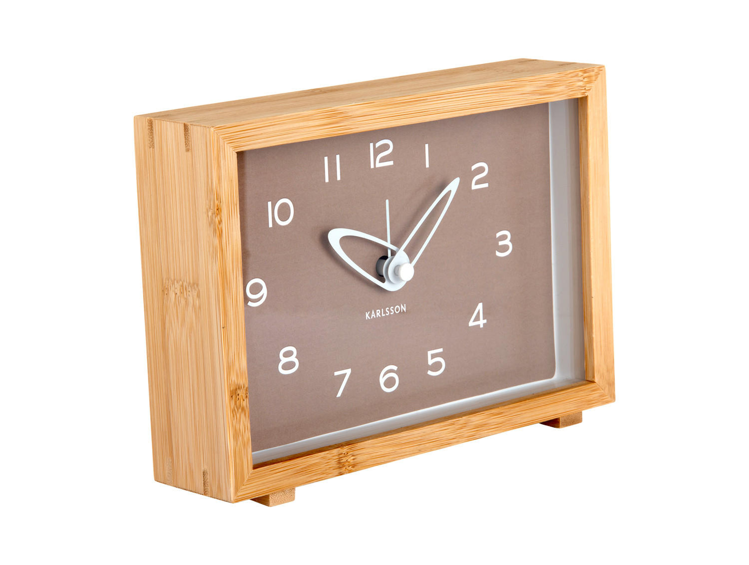 WECKER Tipico Braun 19/19/13.8 cm - Braun, Naturmaterialien (19/13.8/19cm) - Karlsson