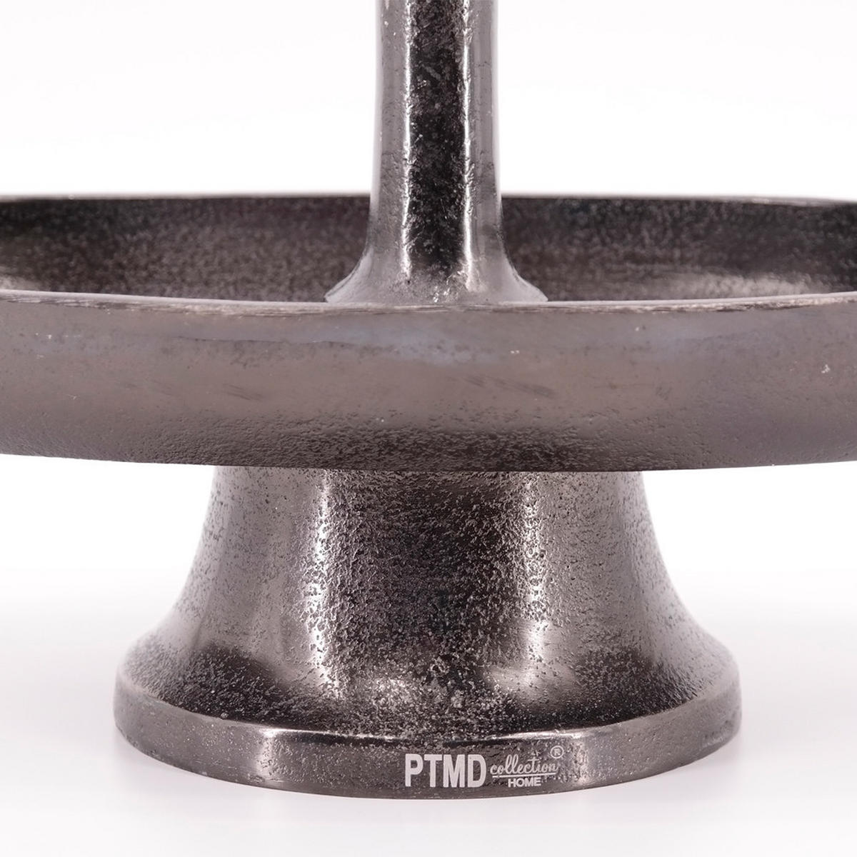 ETAGERE 30x15x32 cm, Aluminiumguss - Rostfarben, Metall (15/32/30cm) - PTMD Collection