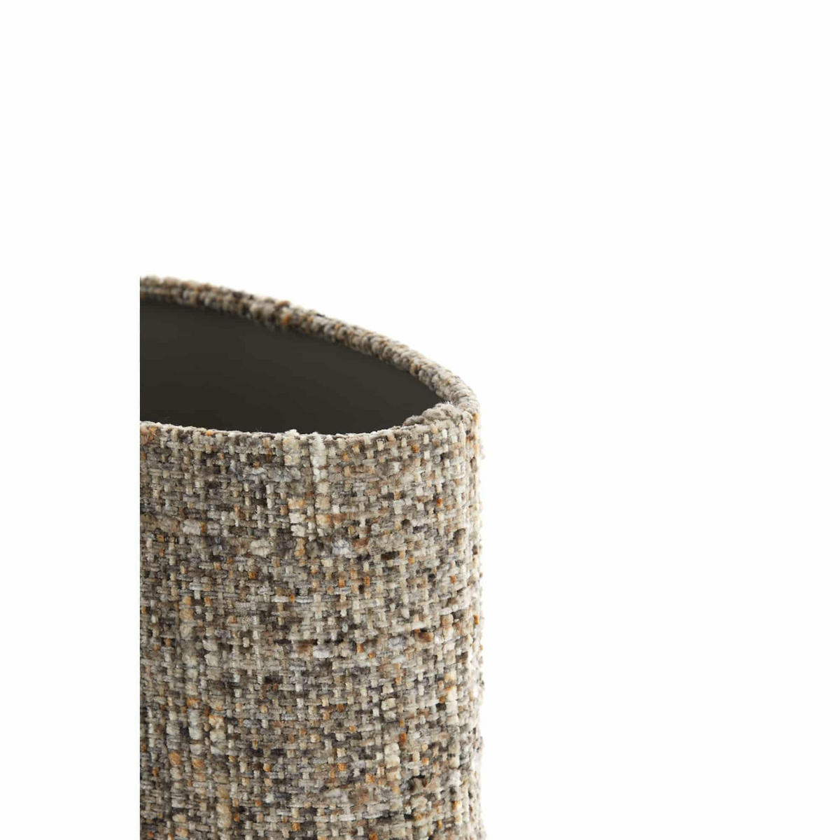 LAMPENSCHIRM Osire Grau 30/15/25 cm - Grau, Textil (30/15/25cm) - Light & Living