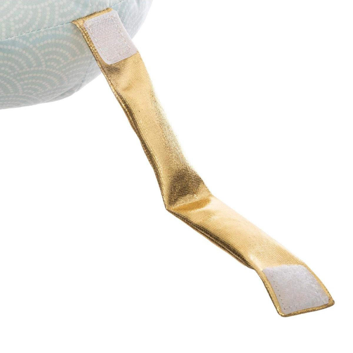 ZIERKISSEN Moon - Grün, Textil (7/37cm) - Atmosphera Createur d´interieur