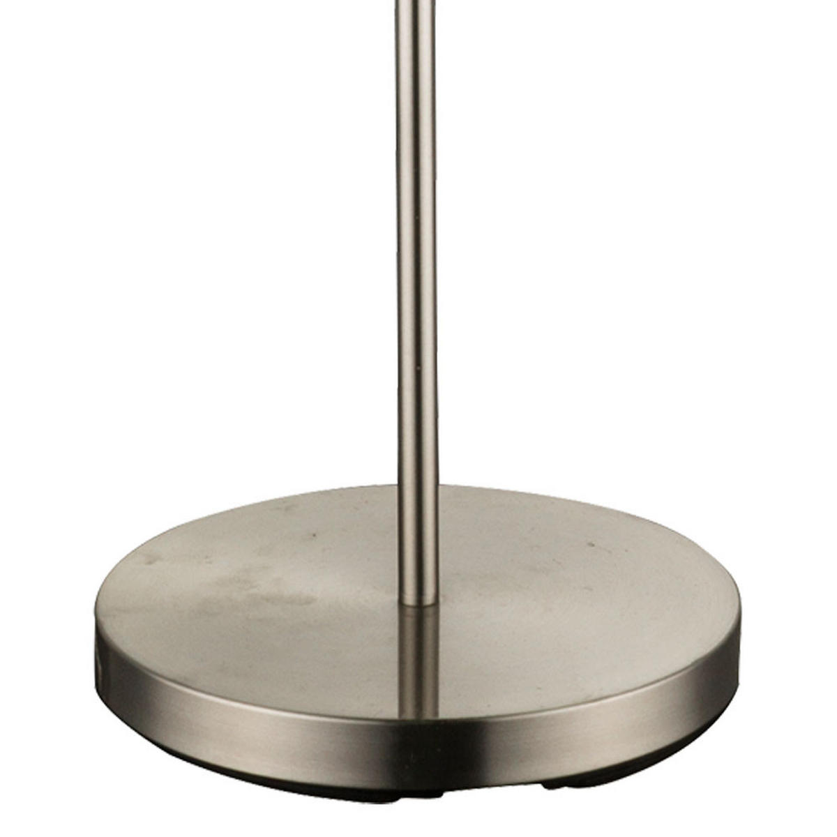 LED STEHLEUCHTE CHIPSY Silber Textil Holzoptik - Silberfarben, Holz (40/40/170cm) - Globo Lighting