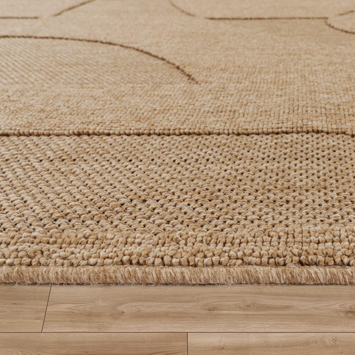 OUTDOORTEPPICH 200/280 cm Berlin 541 - Beige, Kunststoff (200/280cm) - Paco Home