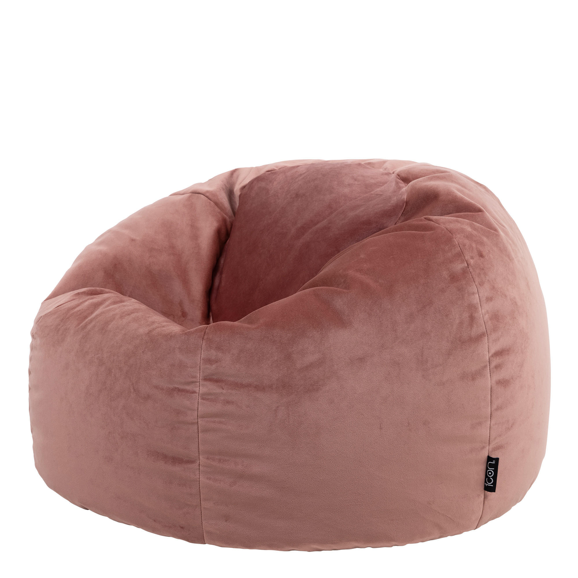 SITZSACK Klassisch Kingston - Pink, Kunststoff/Textil (85/50/85cm) - icon