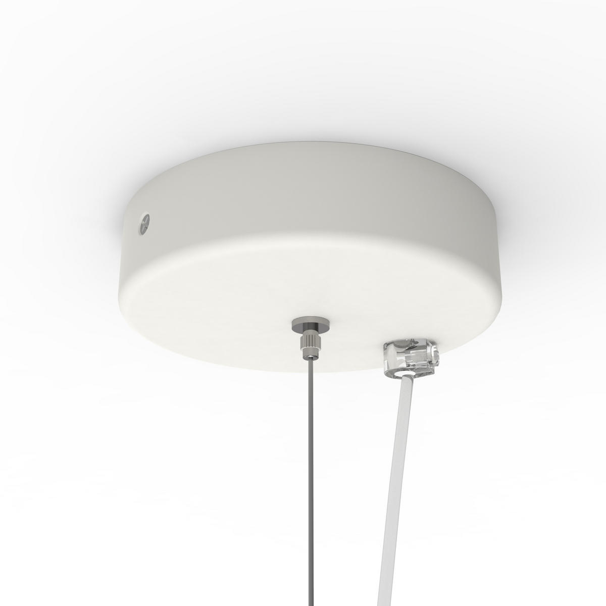 HÄNGELEUCHTE - Weiß, Metall (50/50/14cm) - Lumicom