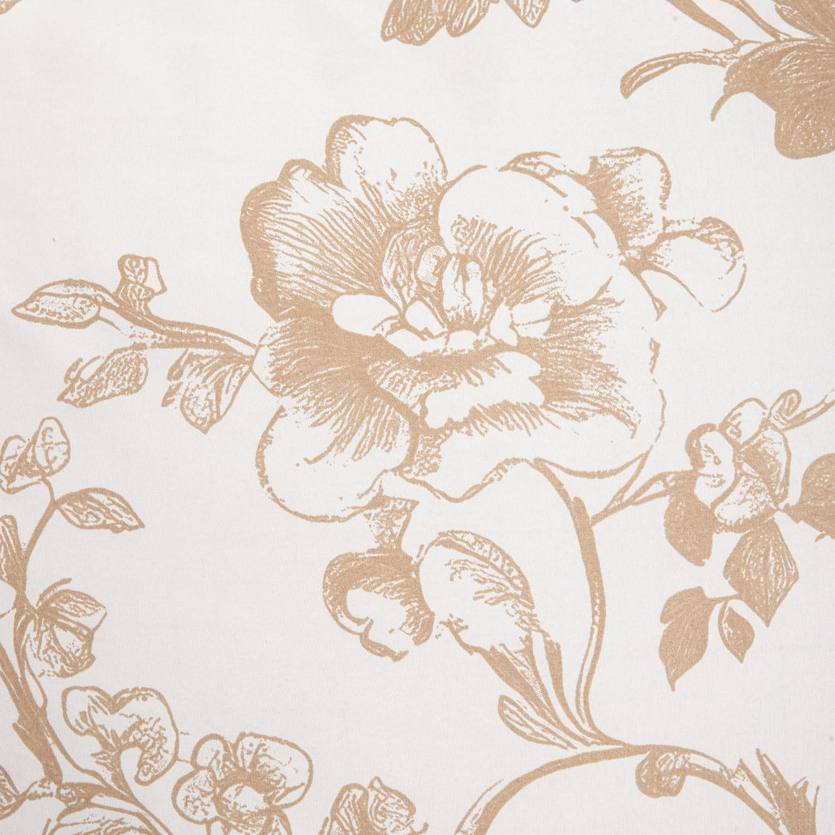 BETTWÄSCHE Elena Mikrofaser 140/200 cm - Beige, Textil (140/200cm) - Homla