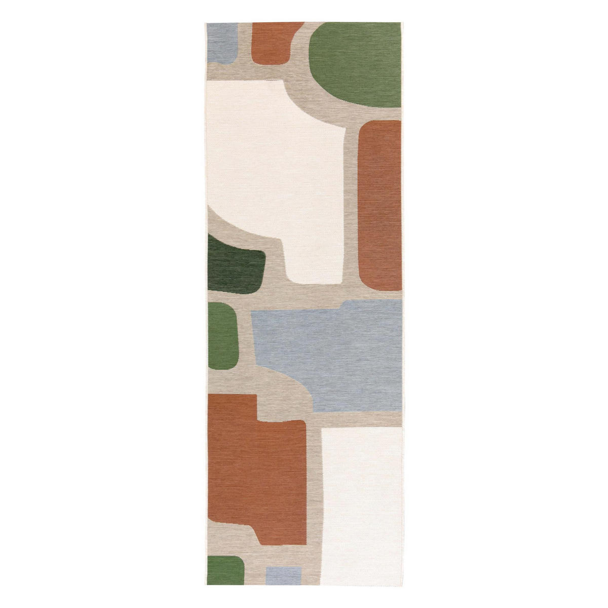 OUTDOOR-TEPPICH Kairi multico 67 x 200 x 1 cm - Multicolor, Textil (67/200cm) - Vivaraise