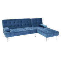 SCHLAFSOFA Blau - Blau, Textil (236/95cm) - MCW