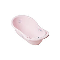 BABYBADEWANNE Marea Hase pink Ablagefächer eine Länge von 102 cm ab Geburt - Pink, Kunststoff (52/102cm) - Chipolino