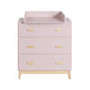 WICKELTISCH Rosa 42/80/100 cm - Pink, Holzwerkstoff (42/100/80cm) - Mobili Rebecca